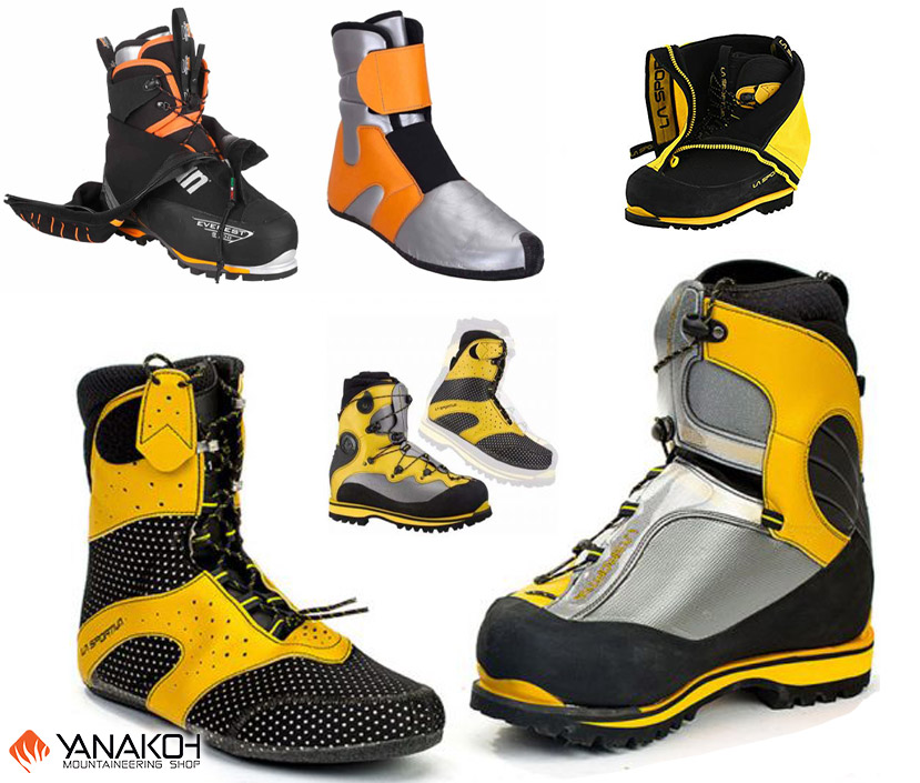 چند نمونه از کفش های دو پوش و سه پوش مناسب کوهنوردی های زمستانه