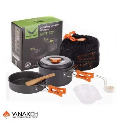 ست ظروف تك نفره اسنوهاک SNOWHAWK مدل SN-T222