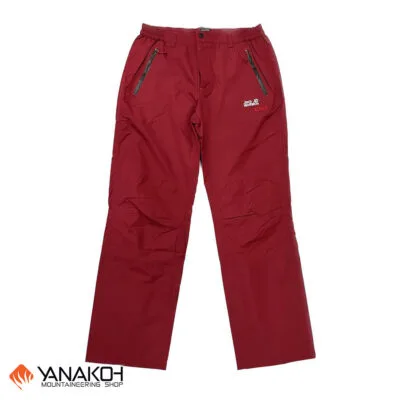 شلوار گورتکس jack wolfskin قرمز