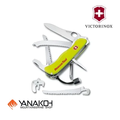 چاقو چند کاره نجات ویکتورینوکس اورجینال رنگ زرد Victorinox-Rescue-Tool