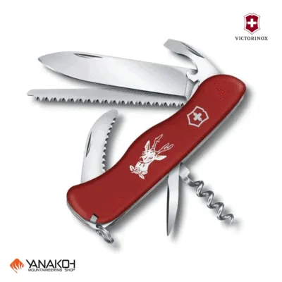 چاقو چندکاره ویکتورینوکس  VICTORINOX سوئیس اورجینال  مدل hunter01 قرمز