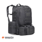 کوله پشتی تاکتیکال چهار تکه MILITARY (Tactical 4 In One 50L Backpack) - مشکی