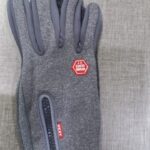 دستکش ویند استاپر Windstopper  gloves  HKXY رنگ طوسی - xl