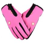 دستکش ویند استاپر Windstopper  gloves  HKXY رنگ صورتی - s