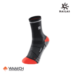 جوراب ورزشی مردانه مدل کول مکس کایلاس کد: Kailas Mid-Cut COOLMAX Trail Running Socks Men's KH2302106 - مشکی - L